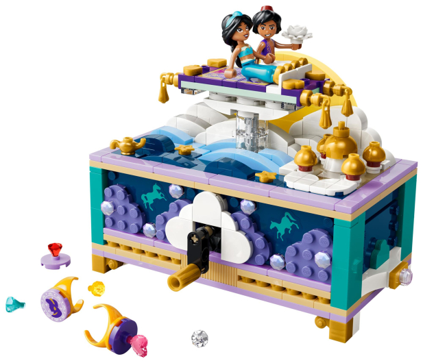 LEGO DISNEY 43295 Szkatułka na biżuterię Dżasminy - 1529802 - zdjęcie 3